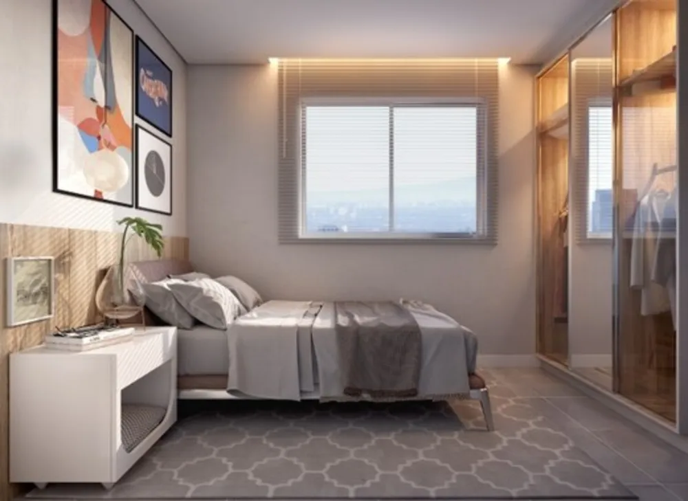 Apartamento, 1 quarto, 33 m² - Foto 2