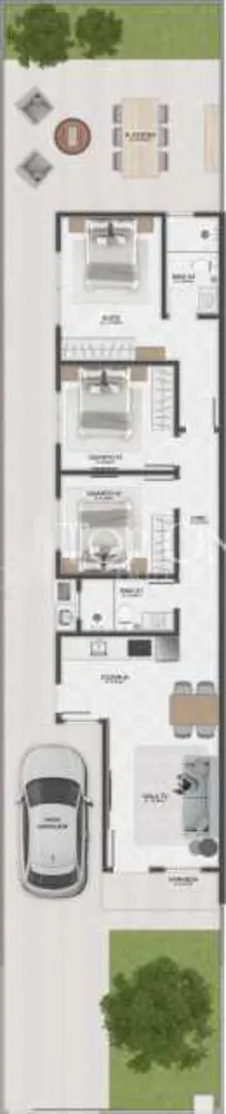 Casa, 3 quartos, 85 m² - Foto 2