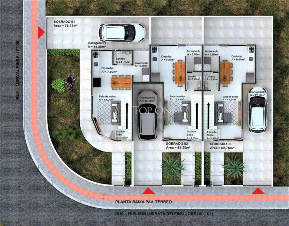 Casa, 2 quartos, 58 m² - Foto 3
