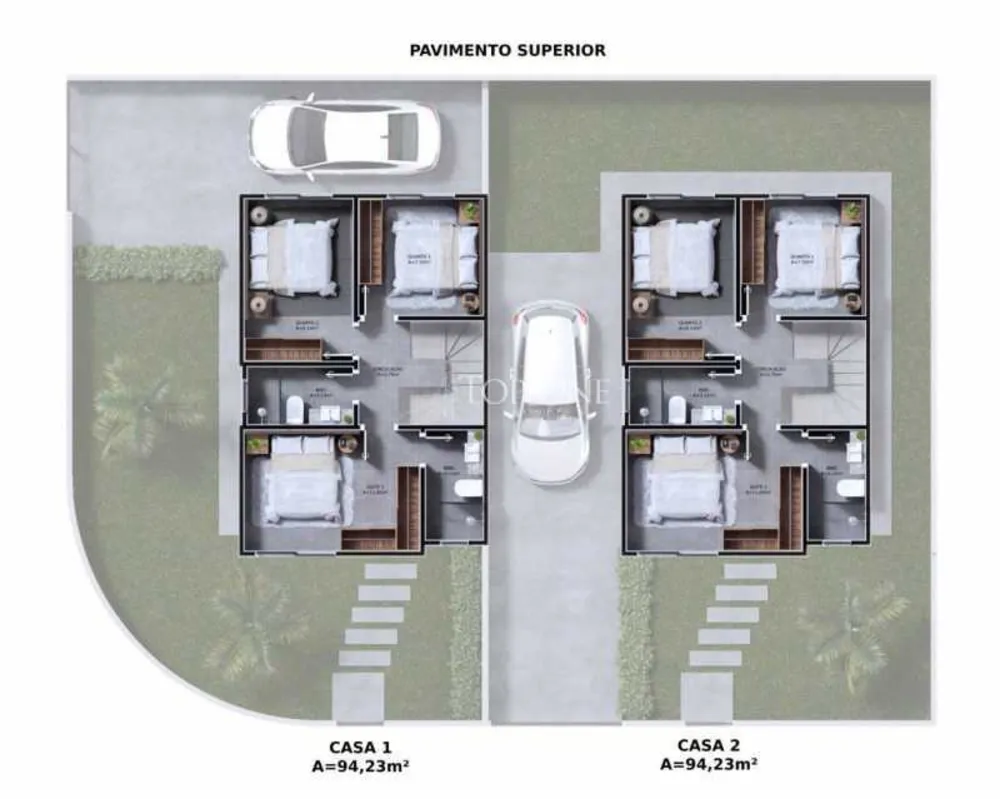 Casa, 3 quartos, 95 m² - Foto 4