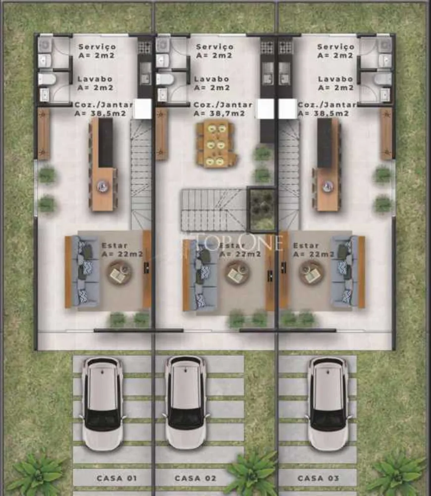 Casa, 3 quartos - Foto 4