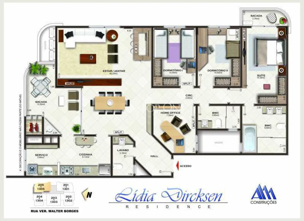 Apartamento, 3 quartos, 150 m² - Foto 3