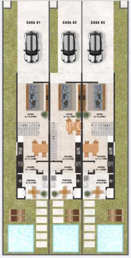 Casa, 2 quartos, 115 m² - Foto 3