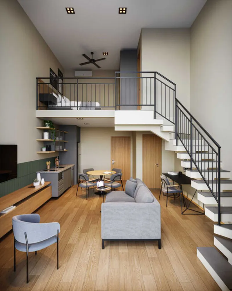 Apartamento, 1 quarto, 45 m² - Foto 1