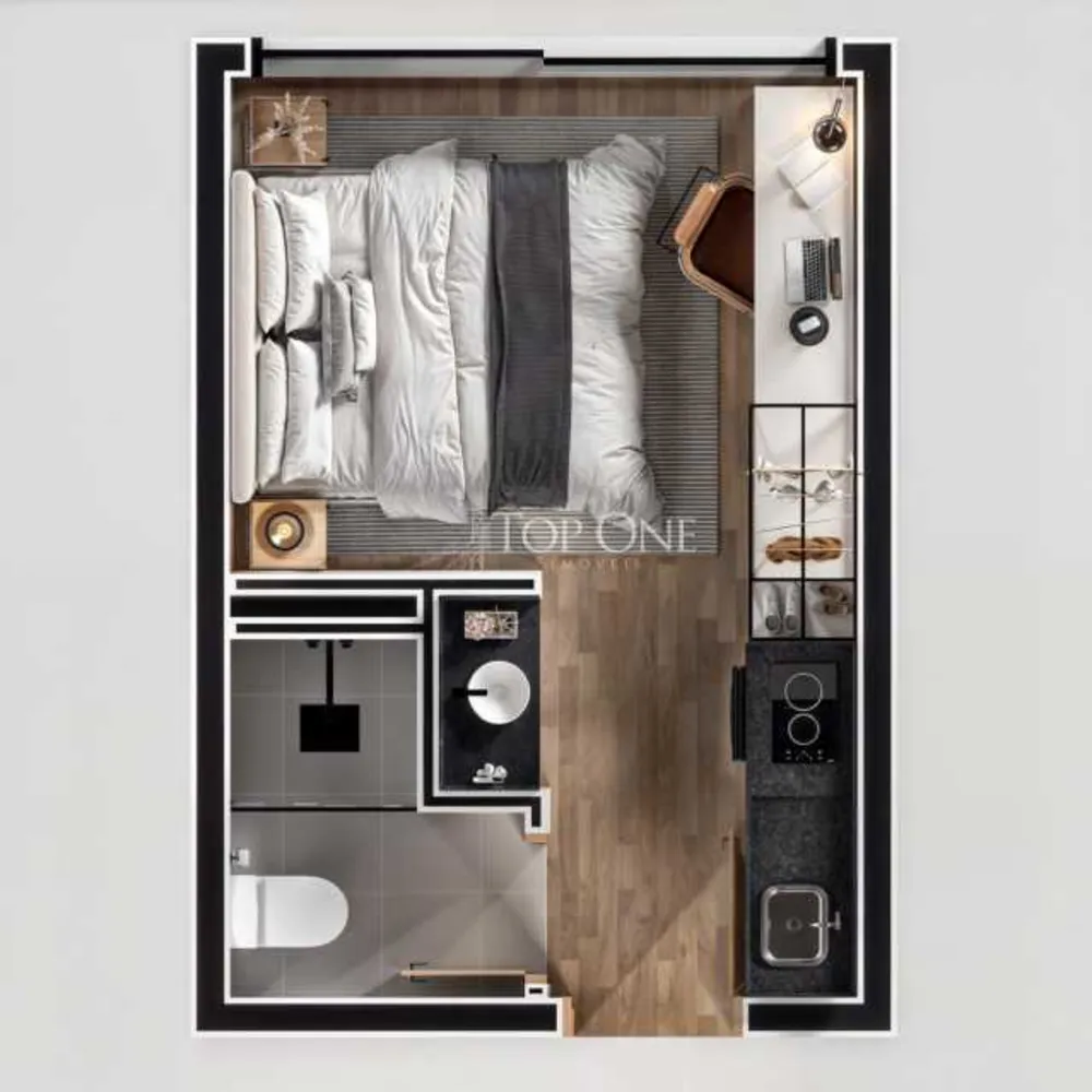 Loft, 17 m² - Foto 2