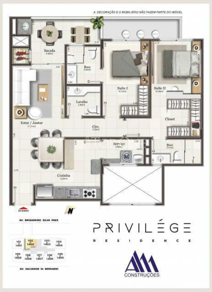 Apartamento, 2 quartos, 89 m² - Foto 4