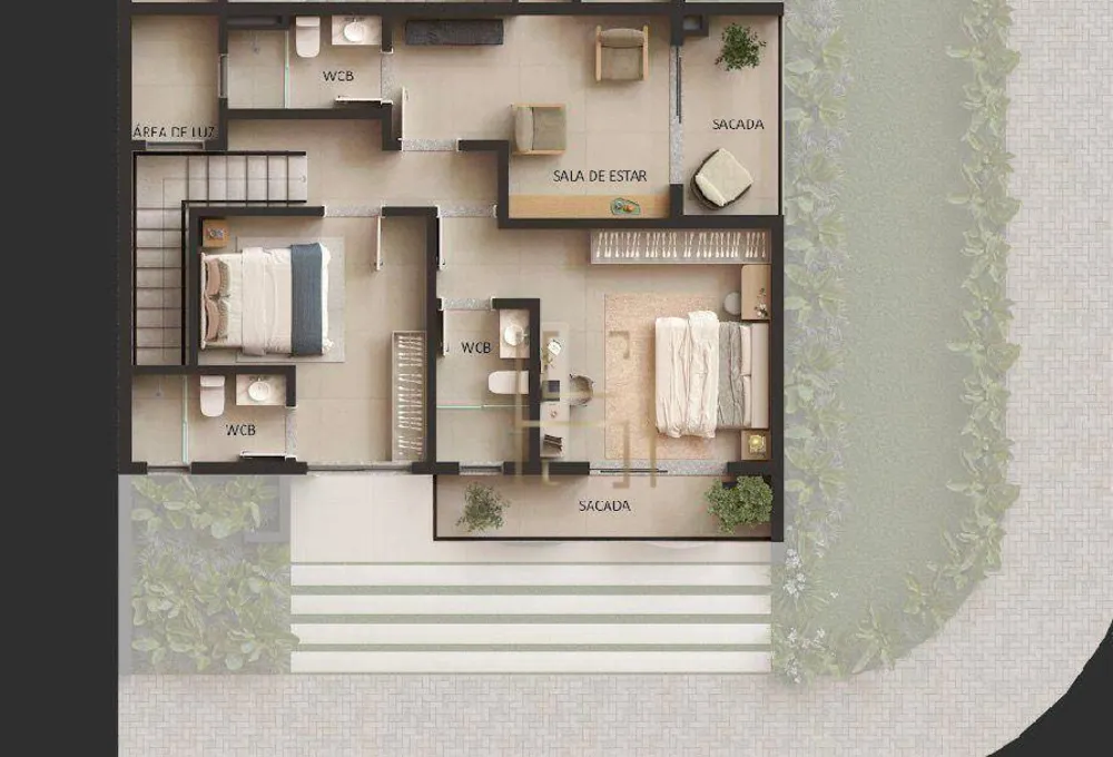 Casa, 3 quartos, 100 m² - Foto 2