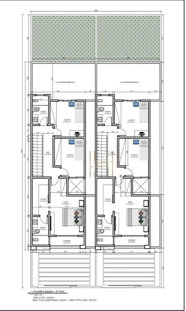 Casa, 3 quartos, 160 m² - Foto 2