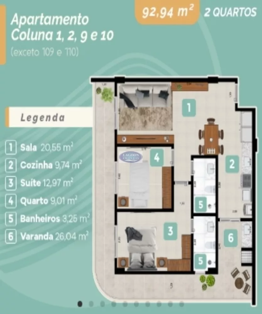 Apartamento, 2 quartos, 92 m² - Foto 22