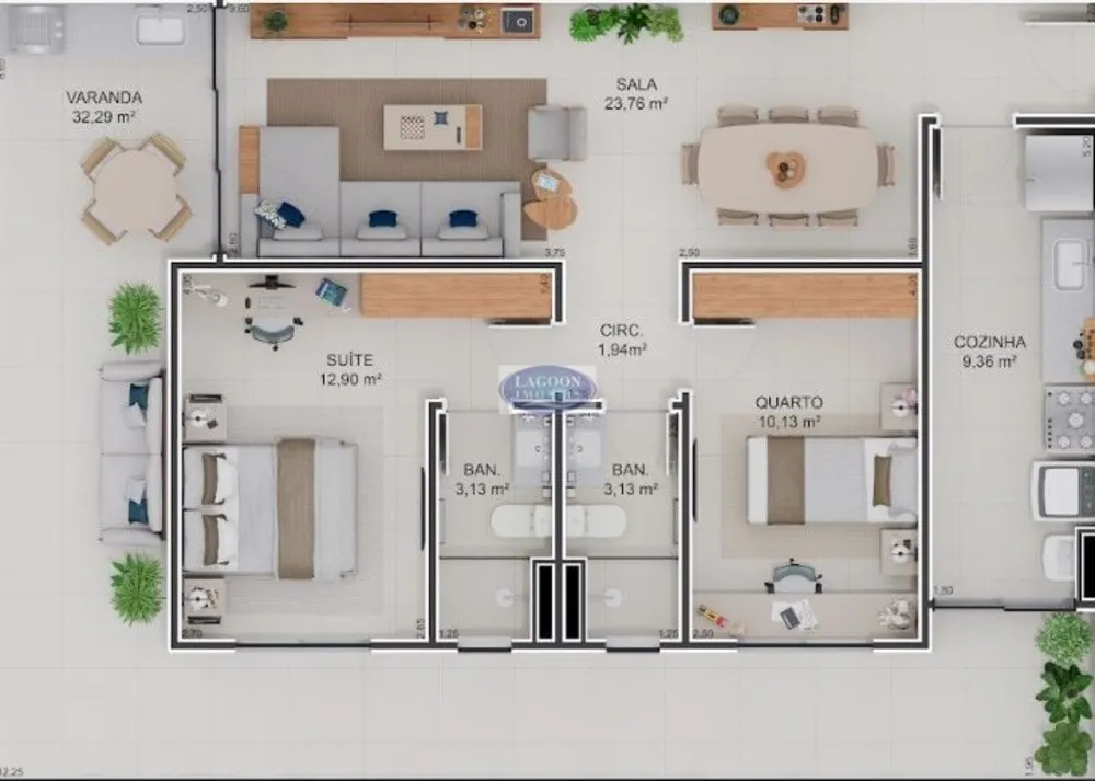 Apartamento, 2 quartos, 108 m² - Foto 6