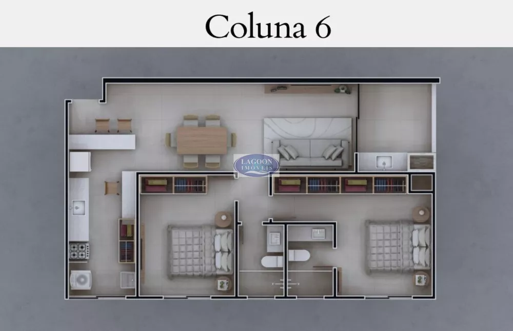 Apartamento, 2 quartos, 77 m² - Foto 7