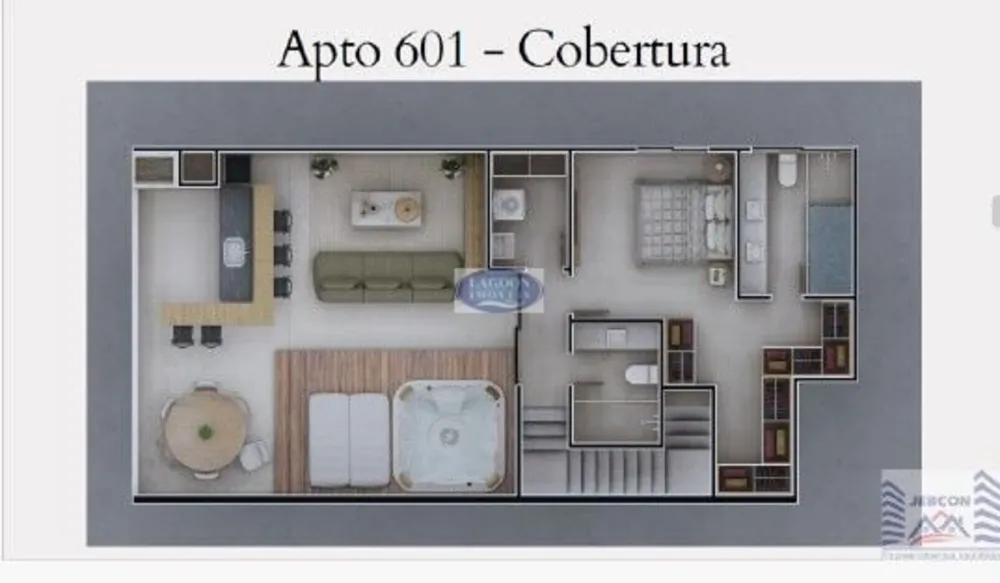 Cobertura, 3 quartos, 136 m² - Foto 12