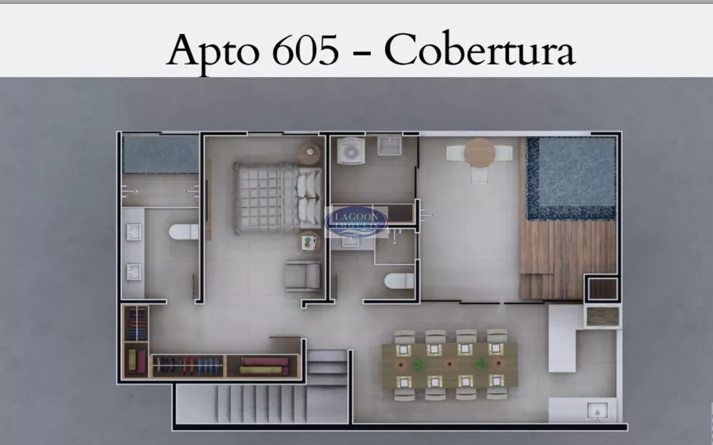 Cobertura, 3 quartos, 136 m² - Foto 7