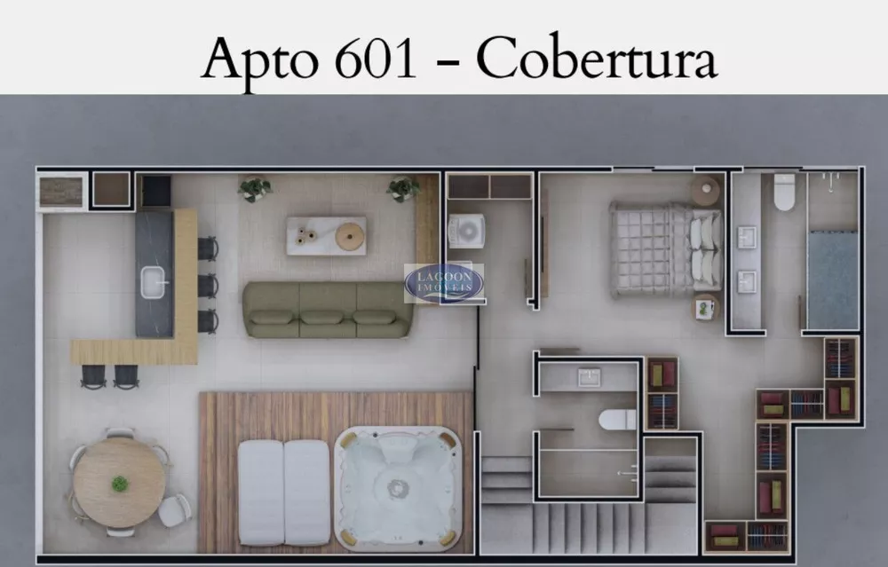 Cobertura, 3 quartos, 136 m² - Foto 10