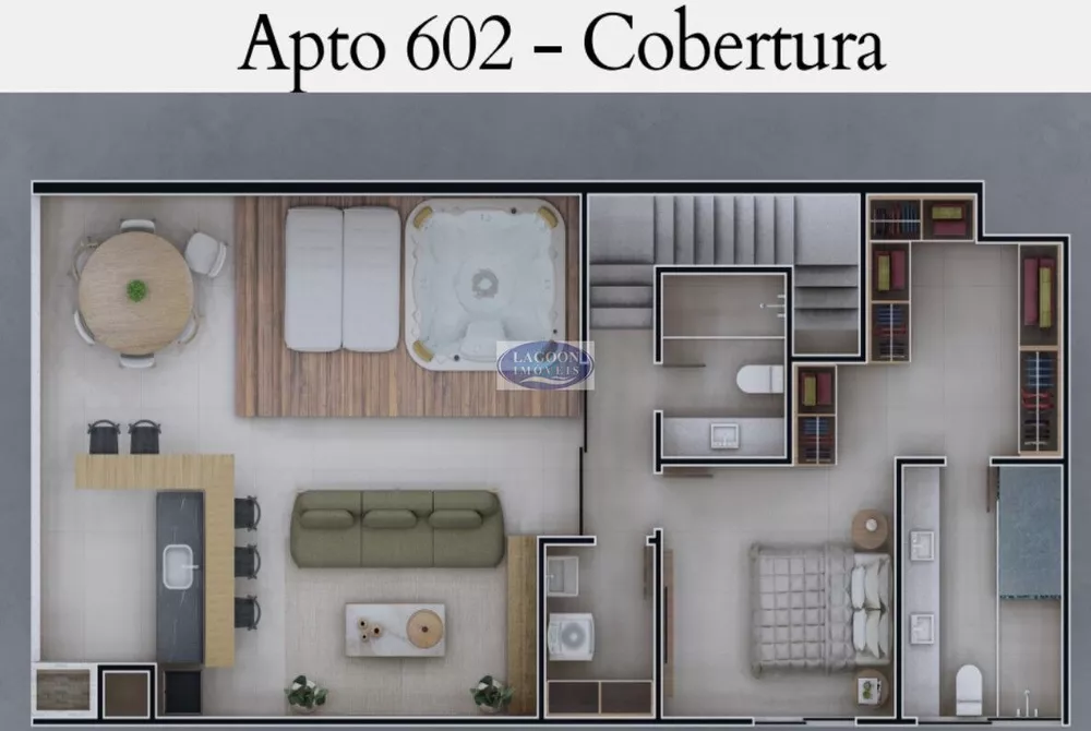 Cobertura, 3 quartos, 136 m² - Foto 12