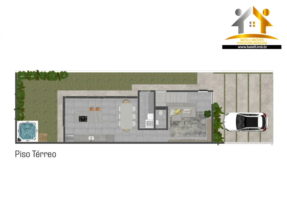 Casa de Condomínio, 3 quartos - Foto 1