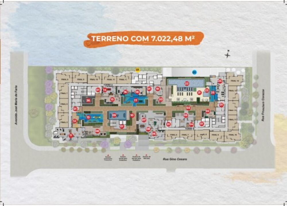 Apartamento, 3 quartos, 66 m² - Foto 1