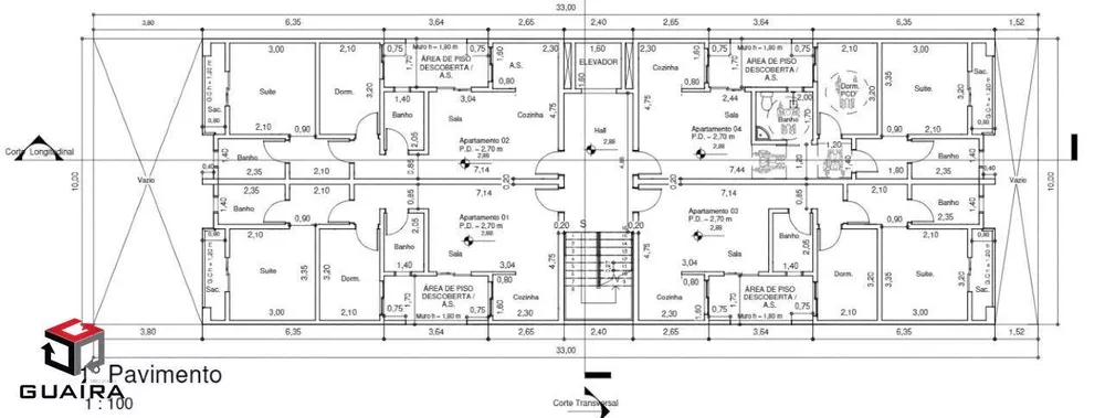 Apartamento à venda com 2 quartos, 57m² - Foto 4