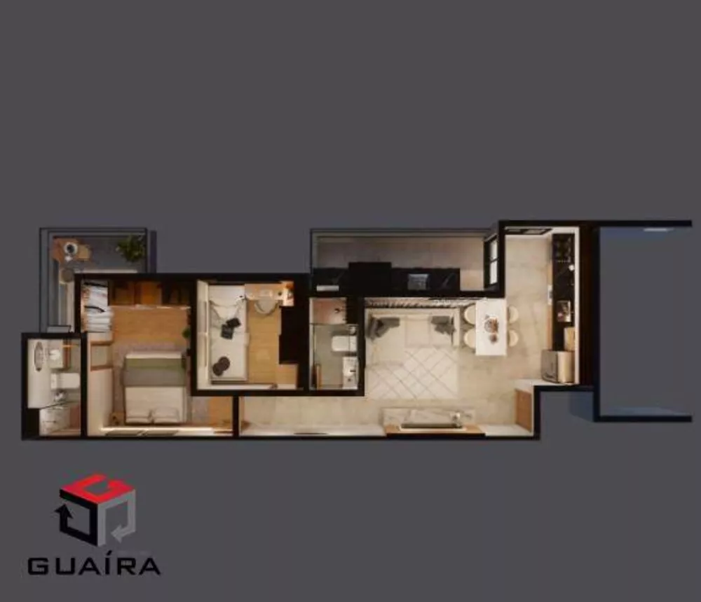 Apartamento à venda com 2 quartos, 60m² - Foto 8