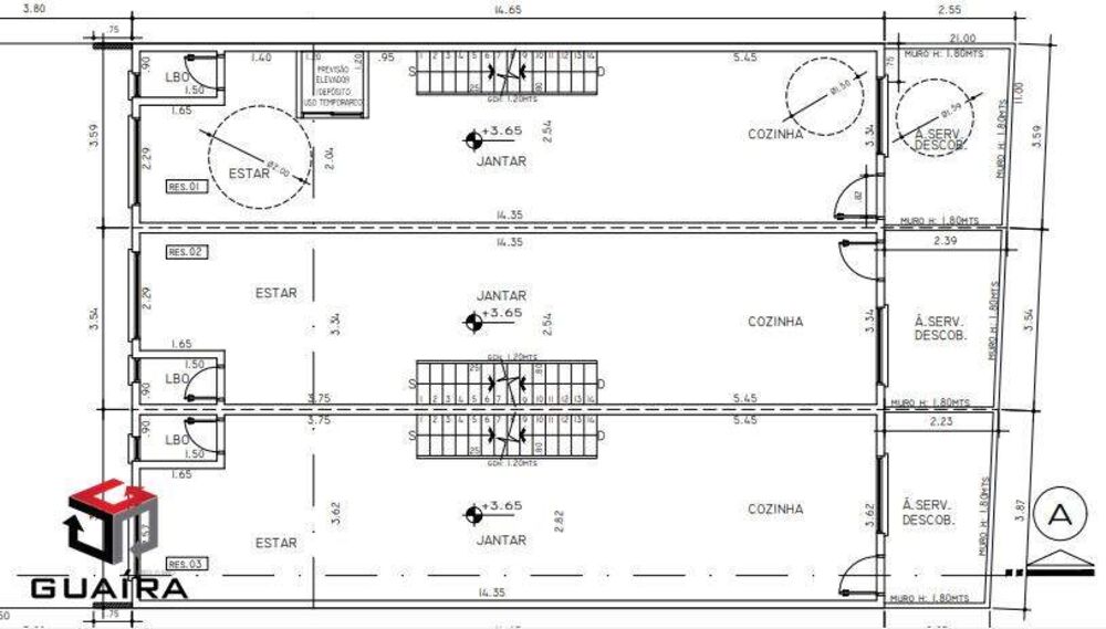 Sobrado à venda com 3 quartos, 140m² - Foto 3