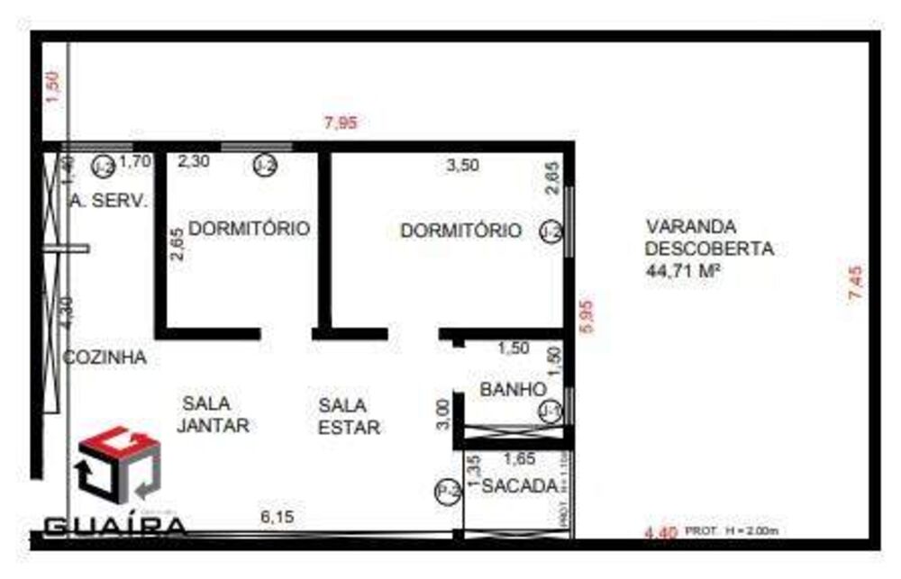 Apartamento para alugar com 2 quartos, 94m² - Foto 18