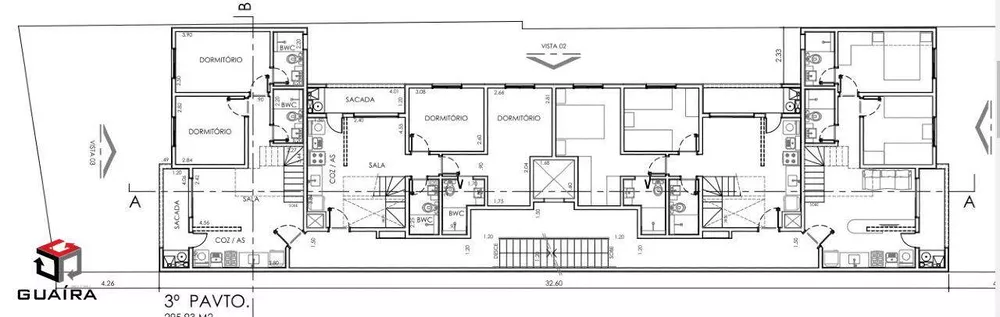 Apartamento à venda com 2 quartos, 58m² - Foto 6