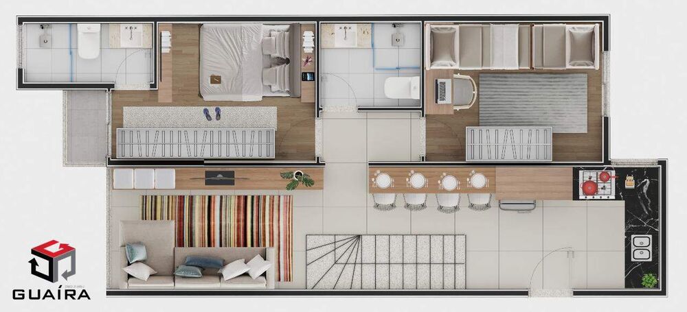 Cobertura à venda com 2 quartos, 106m² - Foto 8