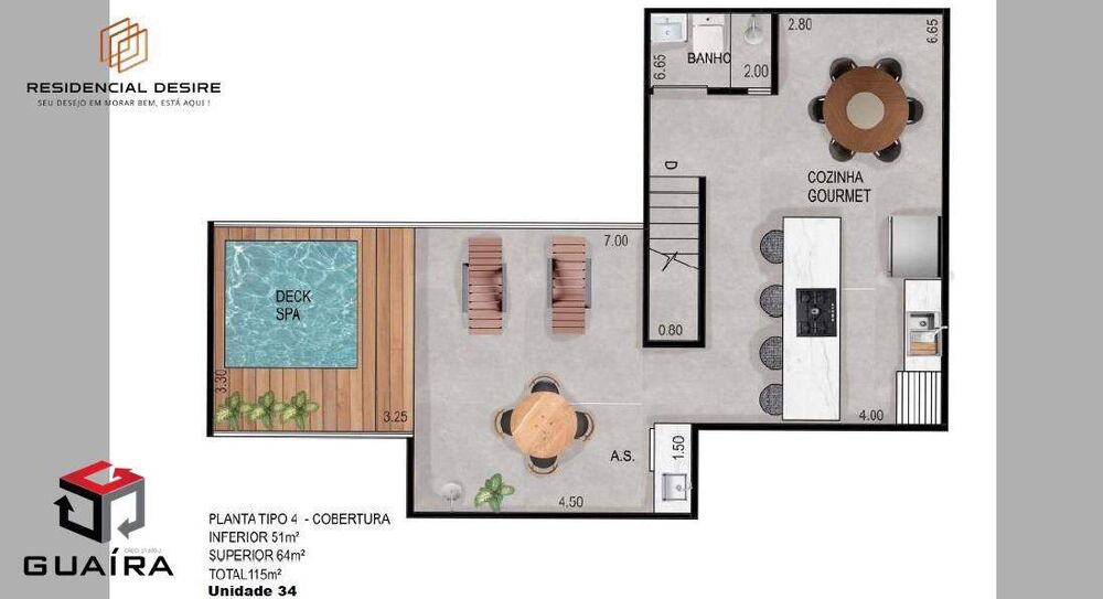 Cobertura à venda com 2 quartos, 115m² - Foto 12
