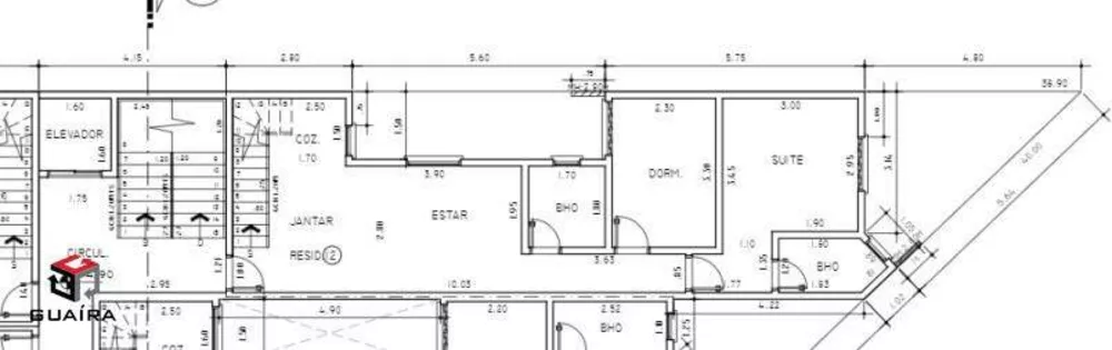 Apartamento à venda com 2 quartos, 124m² - Foto 2