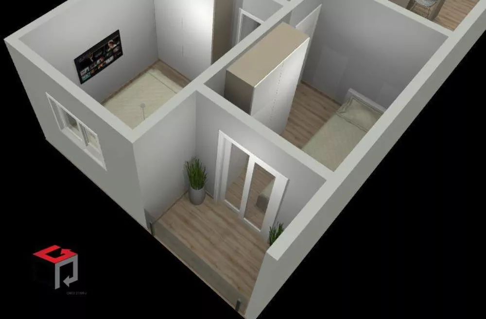 Cobertura à venda com 2 quartos, 44m² - Foto 2