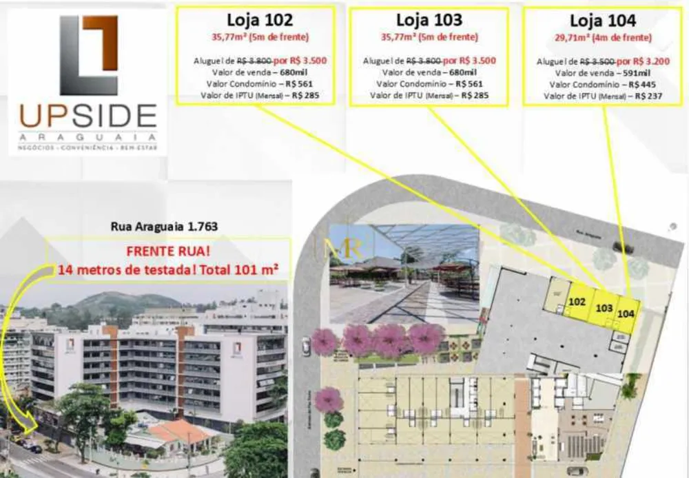 Loja-Salão, 36 m² - Foto 7