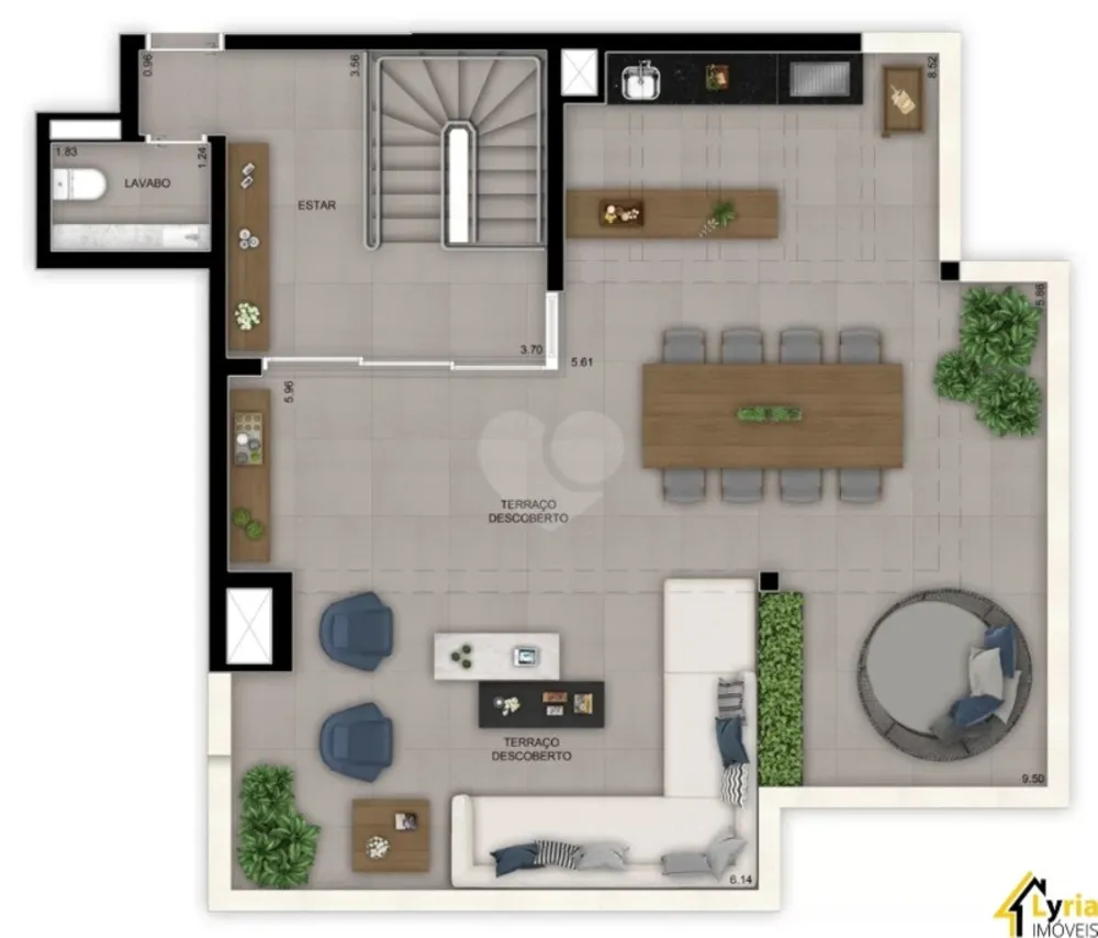 Apartamento, 3 quartos, 237 m² - Foto 3