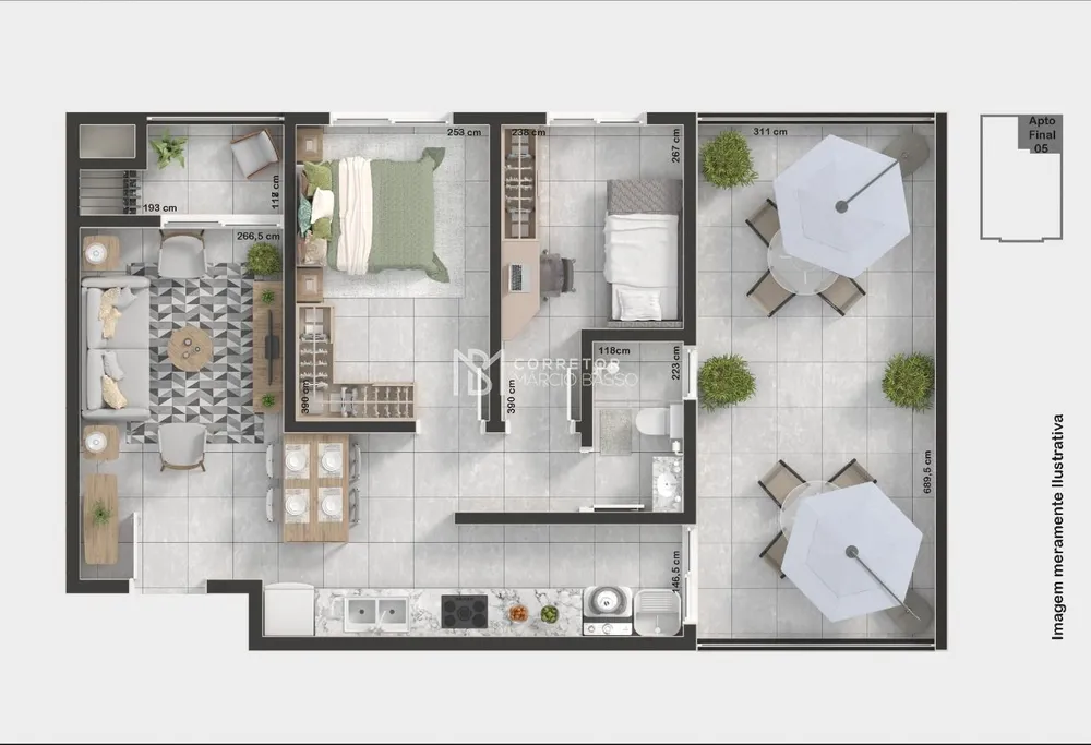 Apartamento, 2 quartos, 79 m² - Foto 4