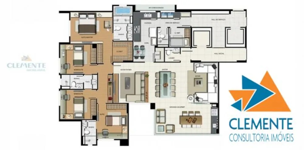Apartamento, 4 quartos, 162 m² - Foto 11