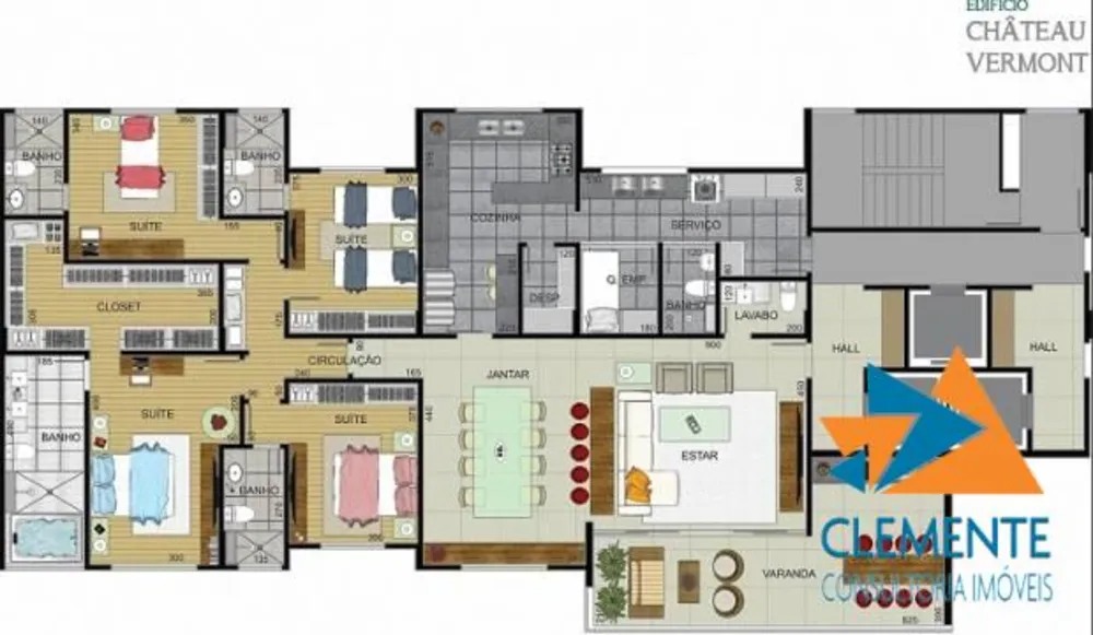Apartamento, 4 quartos, 217 m² - Foto 12