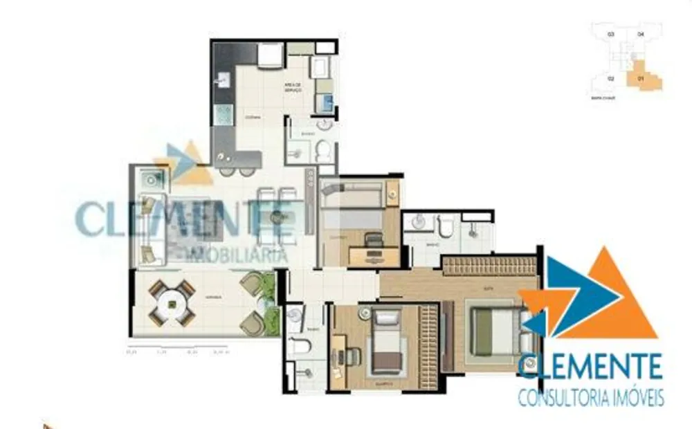 Apartamento, 3 quartos, 84 m² - Foto 6