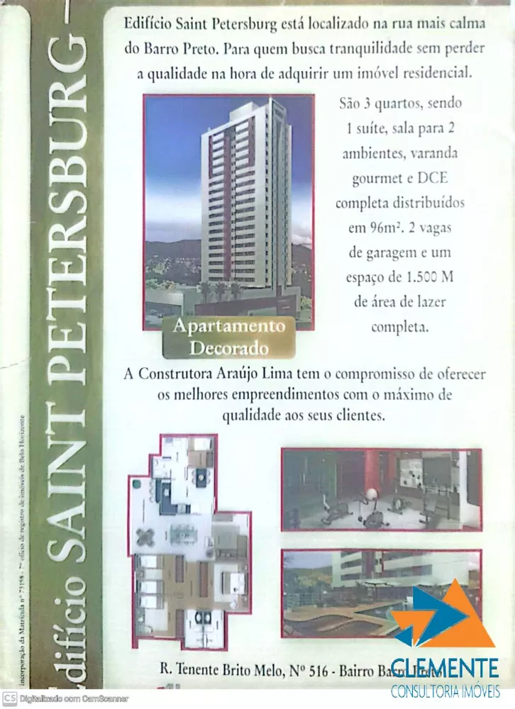 Apartamento à venda com 3 quartos, 97m² - Foto 3