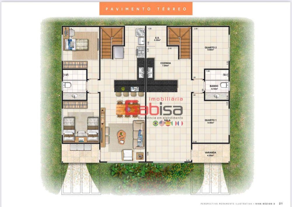 Casa de Condomínio, 4 quartos - Foto 20