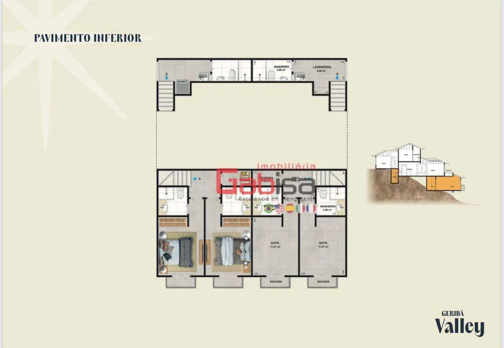 Casa de Condomínio, 4 quartos - Foto 7