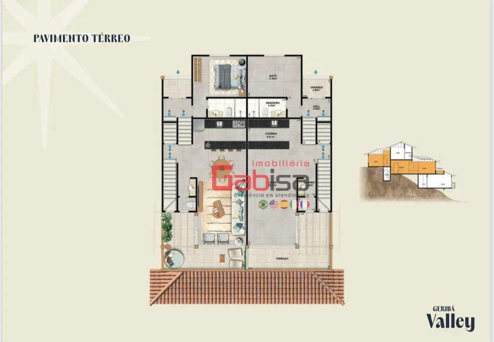 Casa de Condomínio, 4 quartos - Foto 8