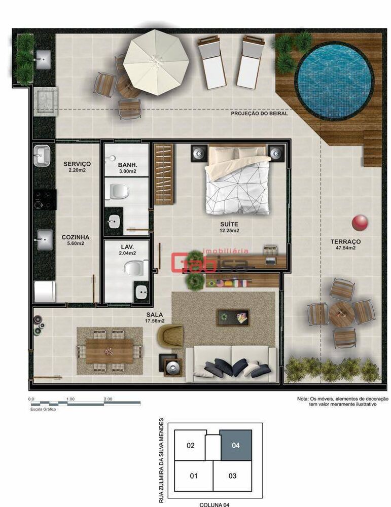Apartamento, 1 quarto, 60 m² - Foto 18