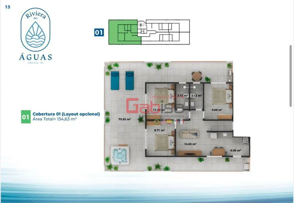Apartamento, 1 quarto, 48 m² - Foto 14