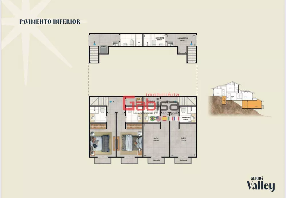 Casa de Condomínio, 4 quartos - Foto 5