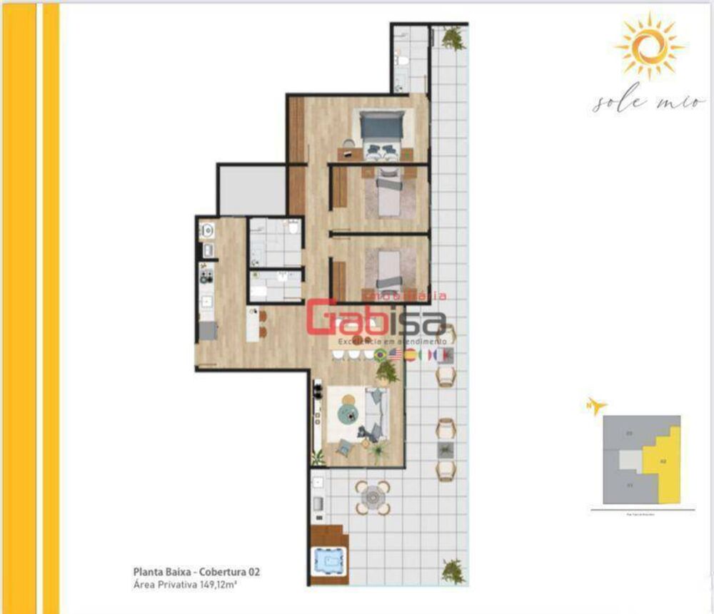 Apartamento à venda com 3 quartos, 112m² - Foto 6