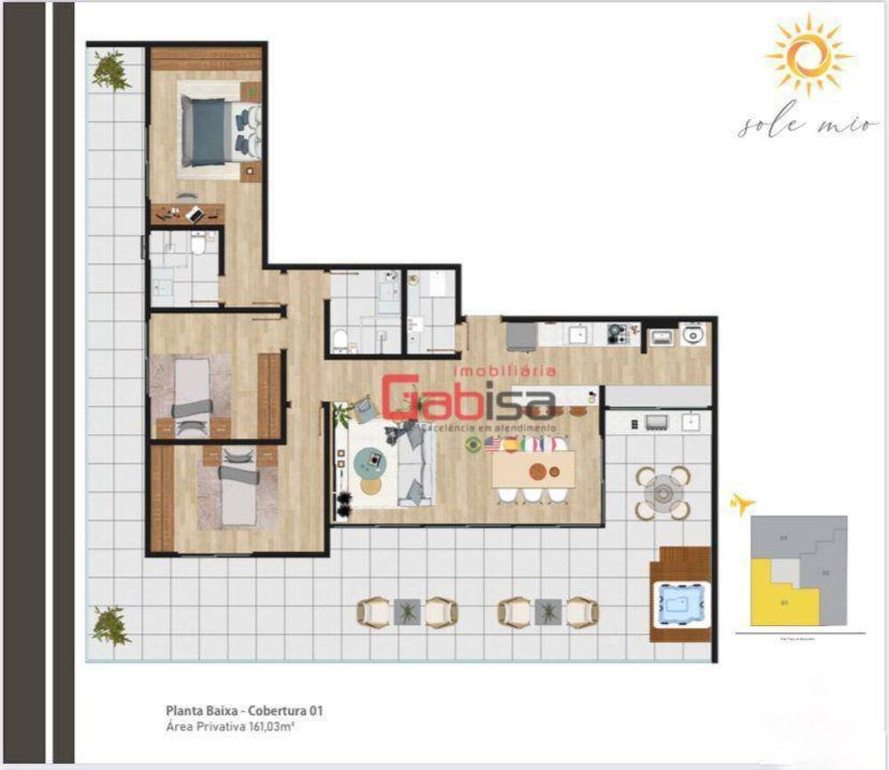 Apartamento à venda com 3 quartos, 112m² - Foto 10