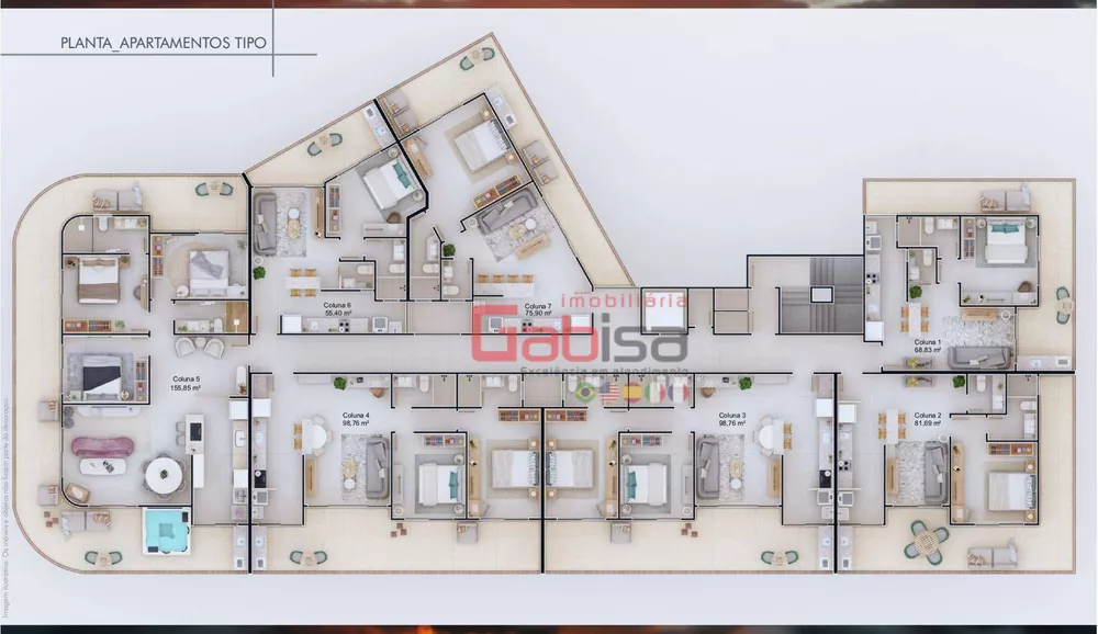 Apartamento, 2 quartos, 98 m² - Foto 9