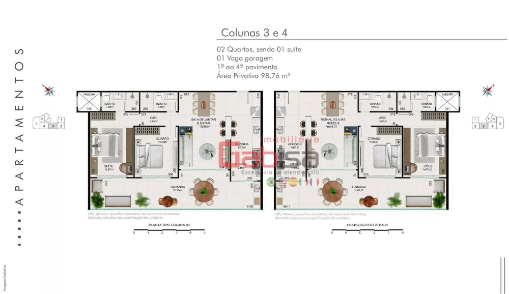 Apartamento, 2 quartos, 98 m² - Foto 15