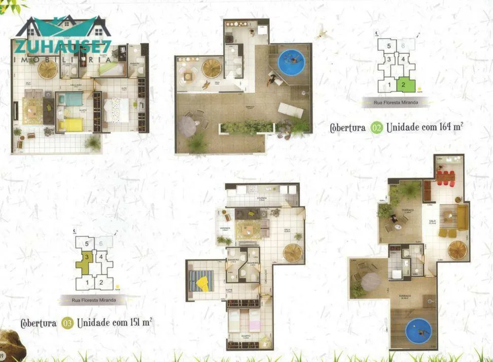 Cobertura, 3 quartos, 164 m² - Foto 8