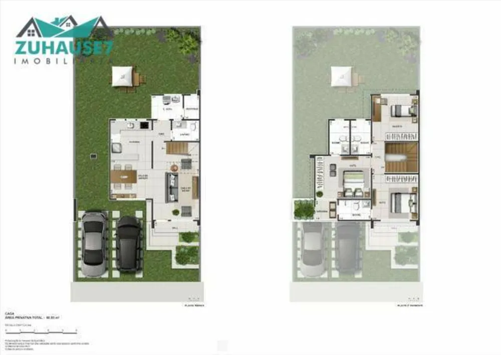 Casa, 3 quartos, 114 m² - Foto 2