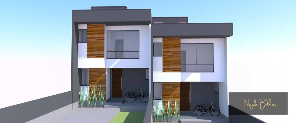 Sobrado, 3 quartos, 87 m² - Foto 1